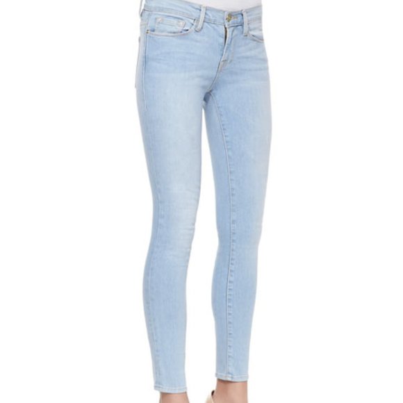 Frame Denim Le Skinny de Jeanne Size 30 Fit 27/28 - Picture 3 of 3